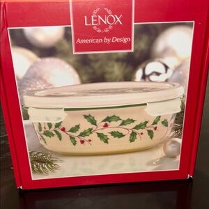 Lenox Holiday Oval Container